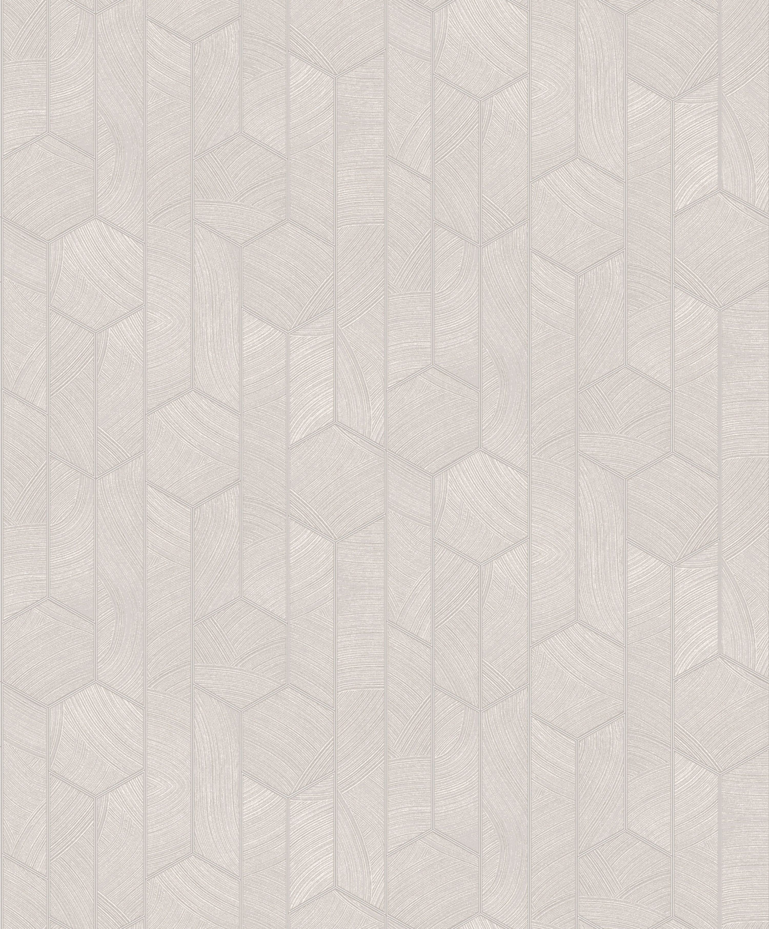 Gray-silver wallpaper with geometric pattern, SUM103, Summer, Khroma by Masureel