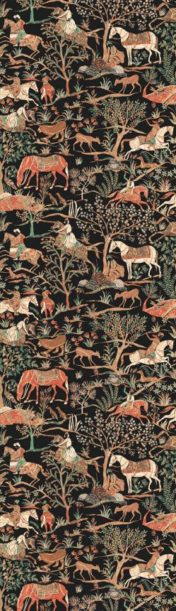 Non-woven picture wall mural, nature, horses, DGSUM1021, Summer, Khroma by Masureel