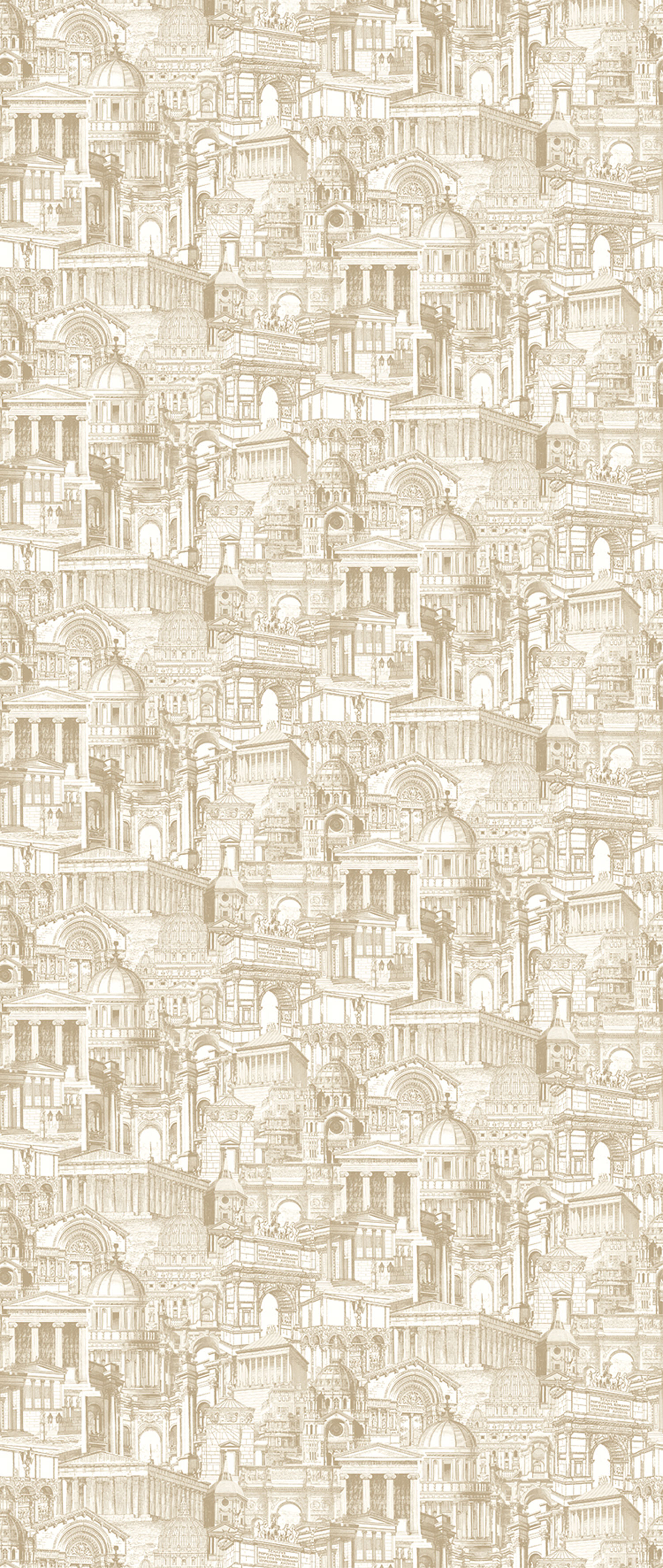 Beige wall mural, Historical houses, DG3ROM102, Wall Designs III, Khroma by Masureel