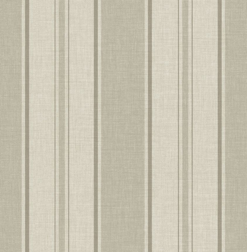 Gray-beige striped wallpaper tapeta, pruhy, 118292, Next