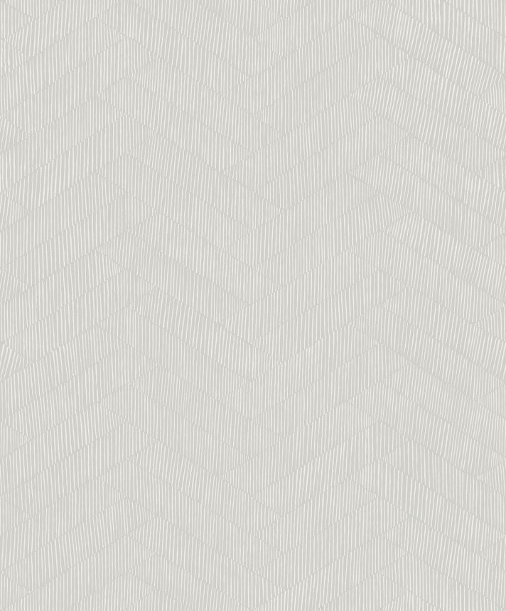 Gray geometric pattern wallpaper, A65502, Vavex 2025