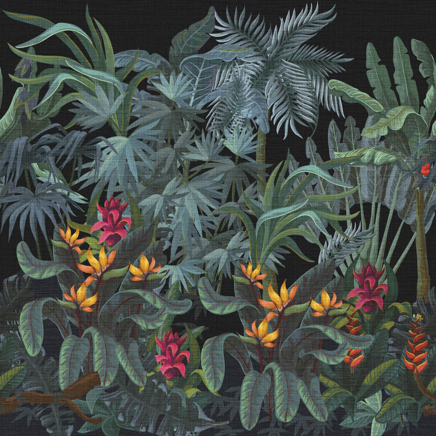 Luxury wall mural, tropical forest, Z18973, Trussardi 7, Zambaiti Parati