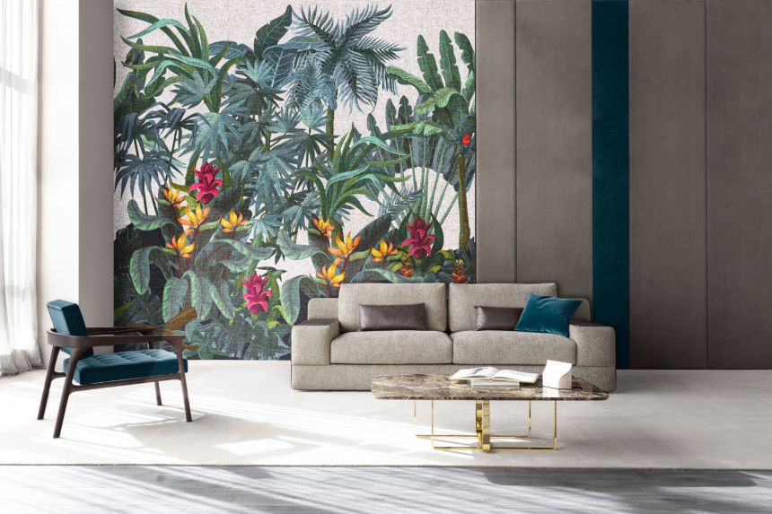 Luxury wall mural, tropical forest, Z18974, Trussardi 7, Zambaiti Parati