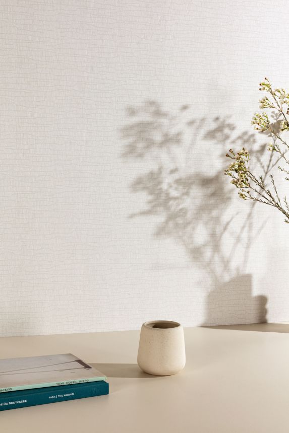 Gray-beige non-woven wallpaper, YSA404, Mysa, Khroma by Masureel