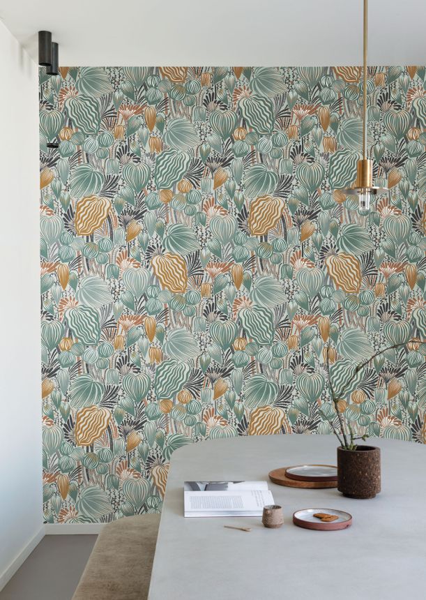 Non-woven wall mural, leaves, DGYSA1051-260,  Mysa,  Khroma by Masureel