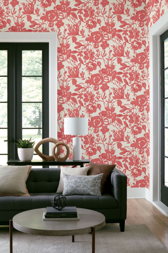 Floral non-woven wallpaper, BL1731, Blooms Second Edition Resource Library, York