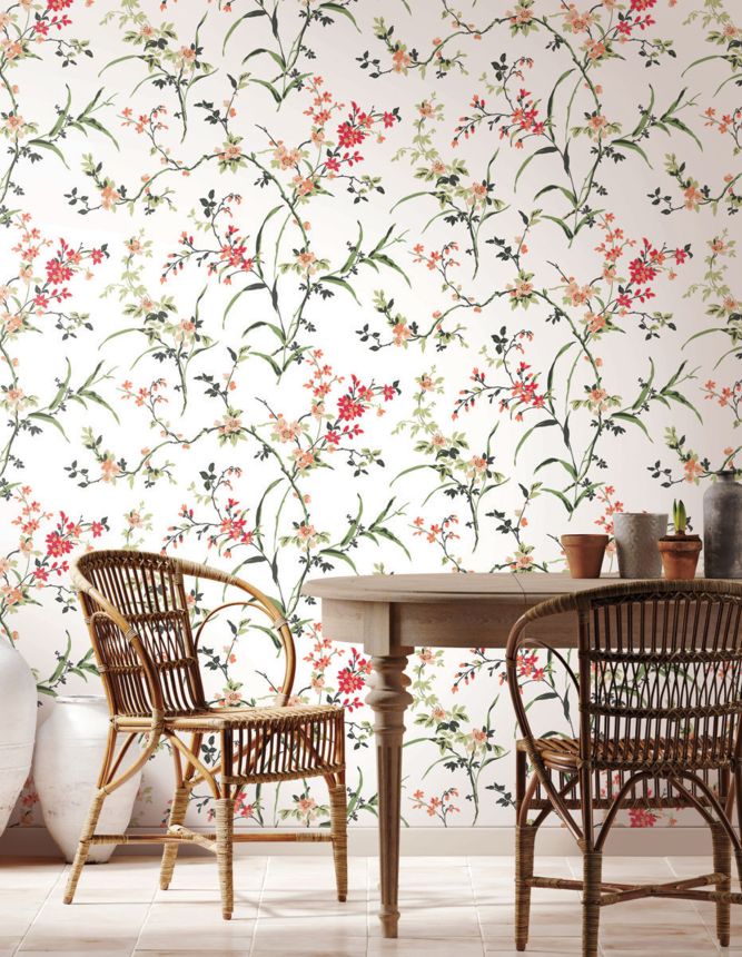 Non-woven wallpaper, blossom branches, BL1741, Blooms Second Edition Resource Library, York