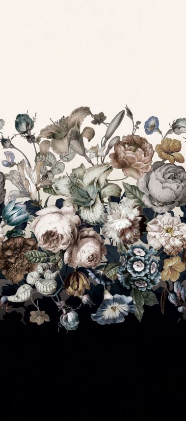 Non-woven floral wall mural, roses, flowers, BL1822M, Blooms Second Edition Resource Library, York