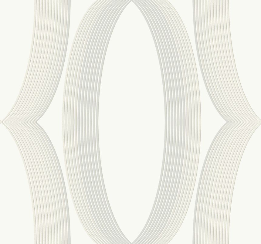 White geometric pattern wallpaper, EV3981, Candice Olson Casual Elegance, York