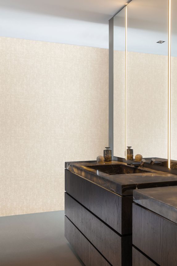 Cream non-woven wallpaper, UR1303, VB1003, Universe 4, Grandeco