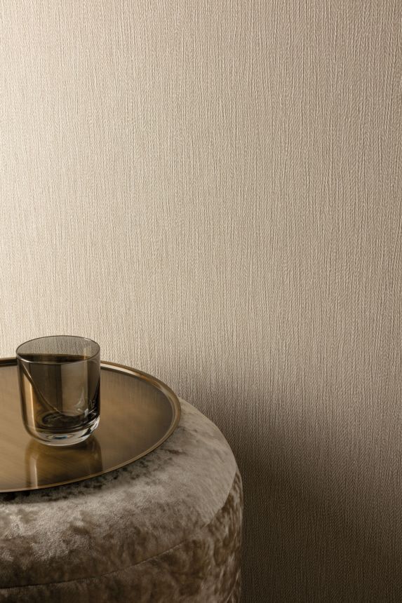 Beige non-woven wallpaper, UR2007, Universe 4, Grandeco