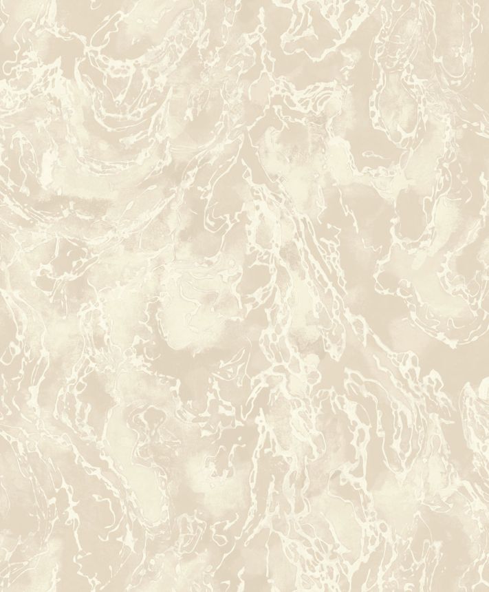 Luxury cream metallic wallpaper with a rough texture, 57306, Aurum II, Limonta