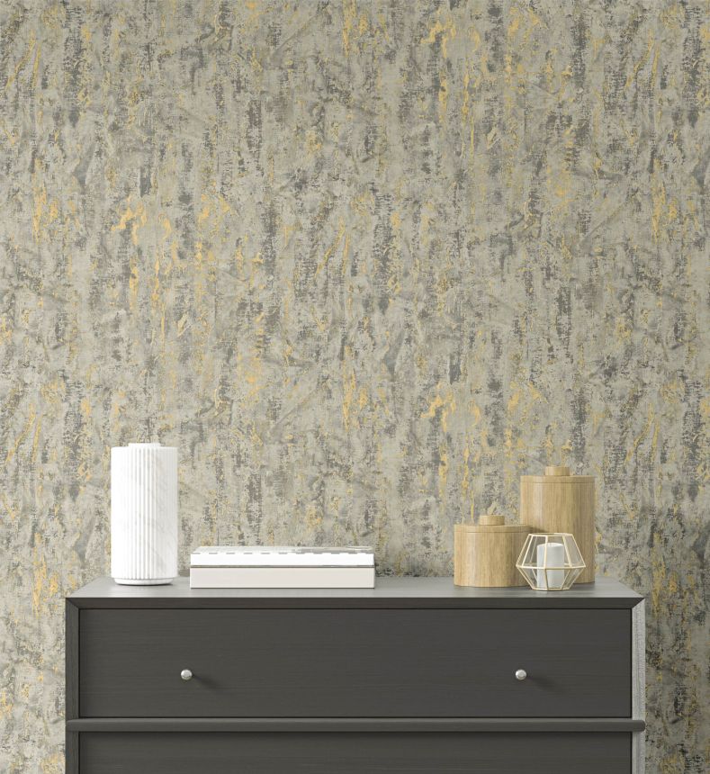 Luxury cream wallpaper with texture, 57606, Aurum II, Limonta