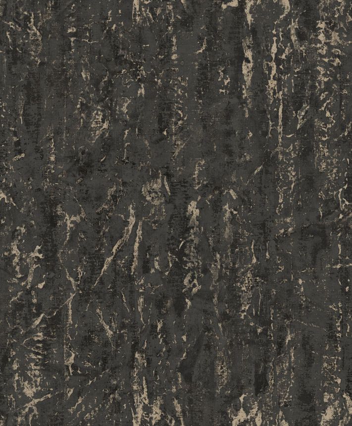 Luxury black wallpaper with texture, 57608, Aurum II, Limonta