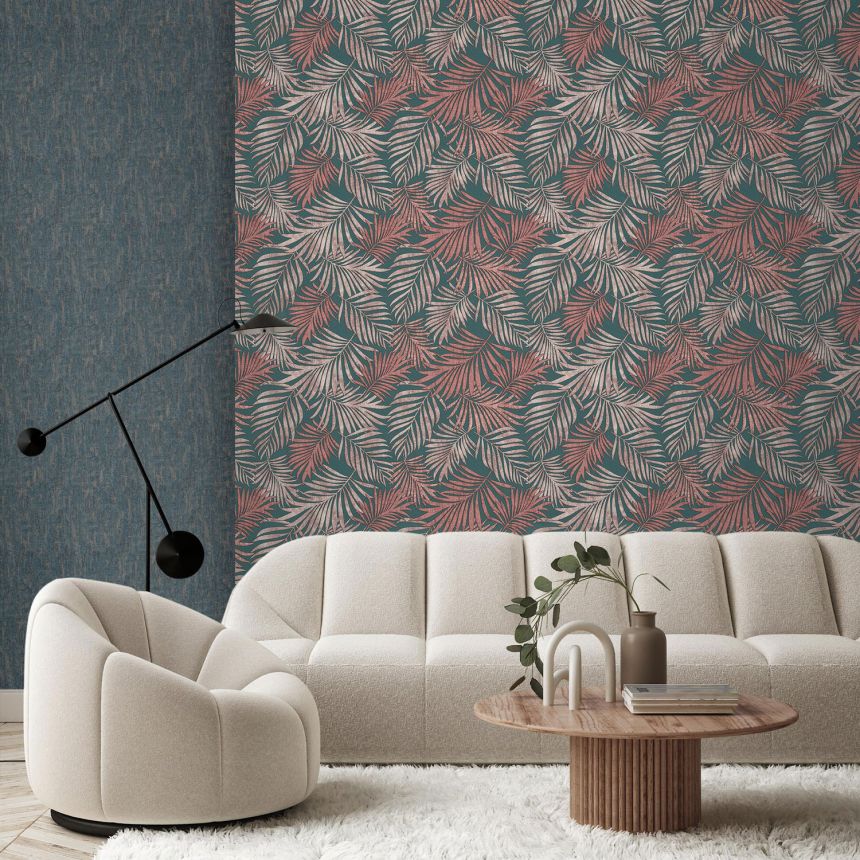 Cream-pink non-woven wallpaper, 07904, Makalle II, Limonta