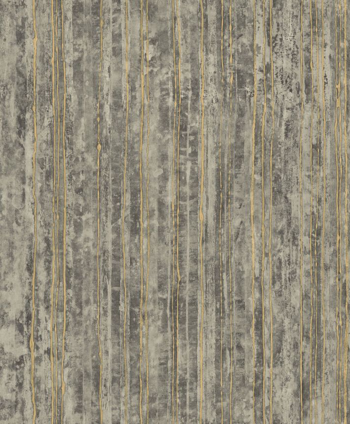 Luxury gray striped wallpaper, 57707, Aurum II, Limonta