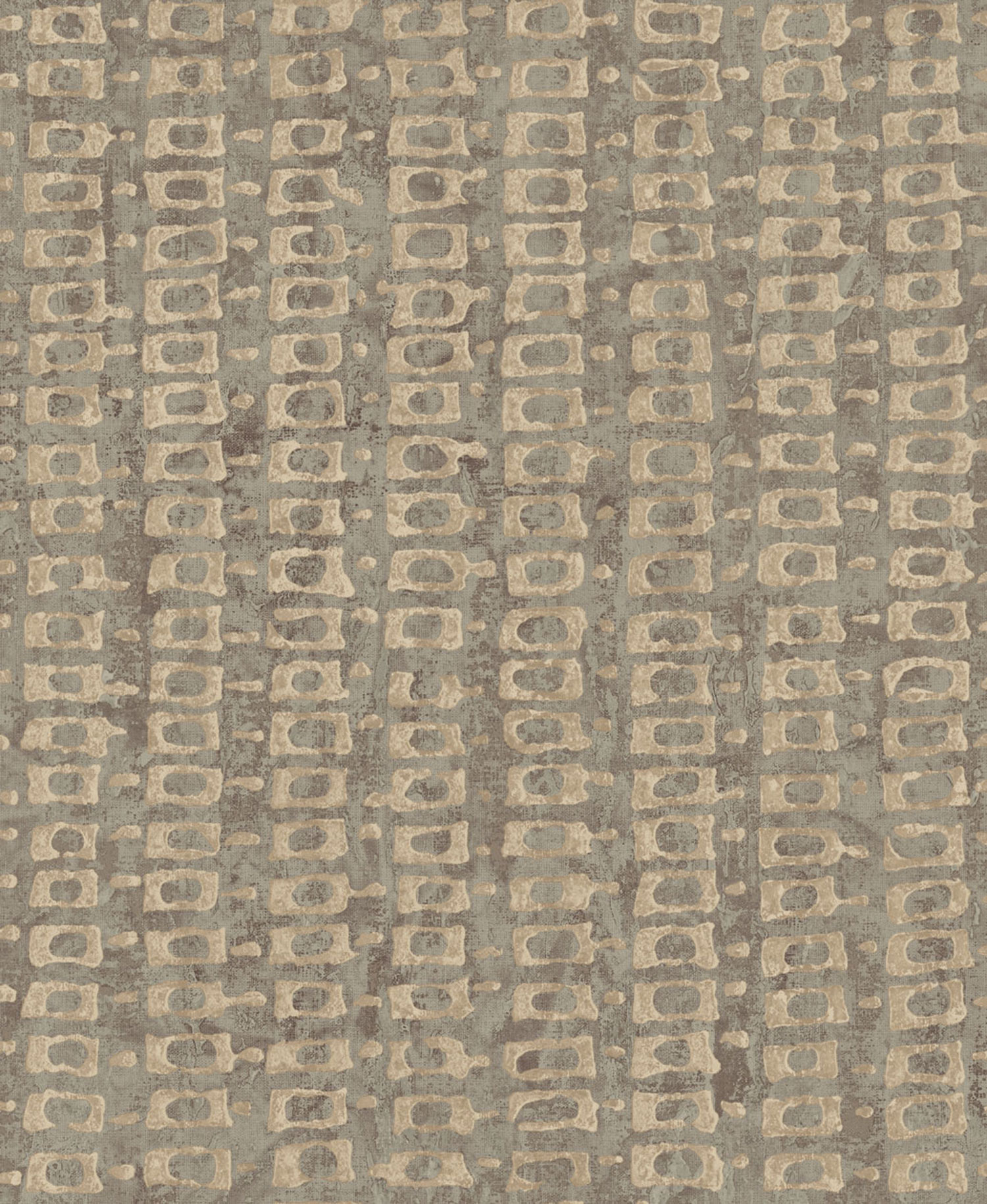Luxury gray-brown geometric pattern wallpaper 58724 Aurum II Limonta