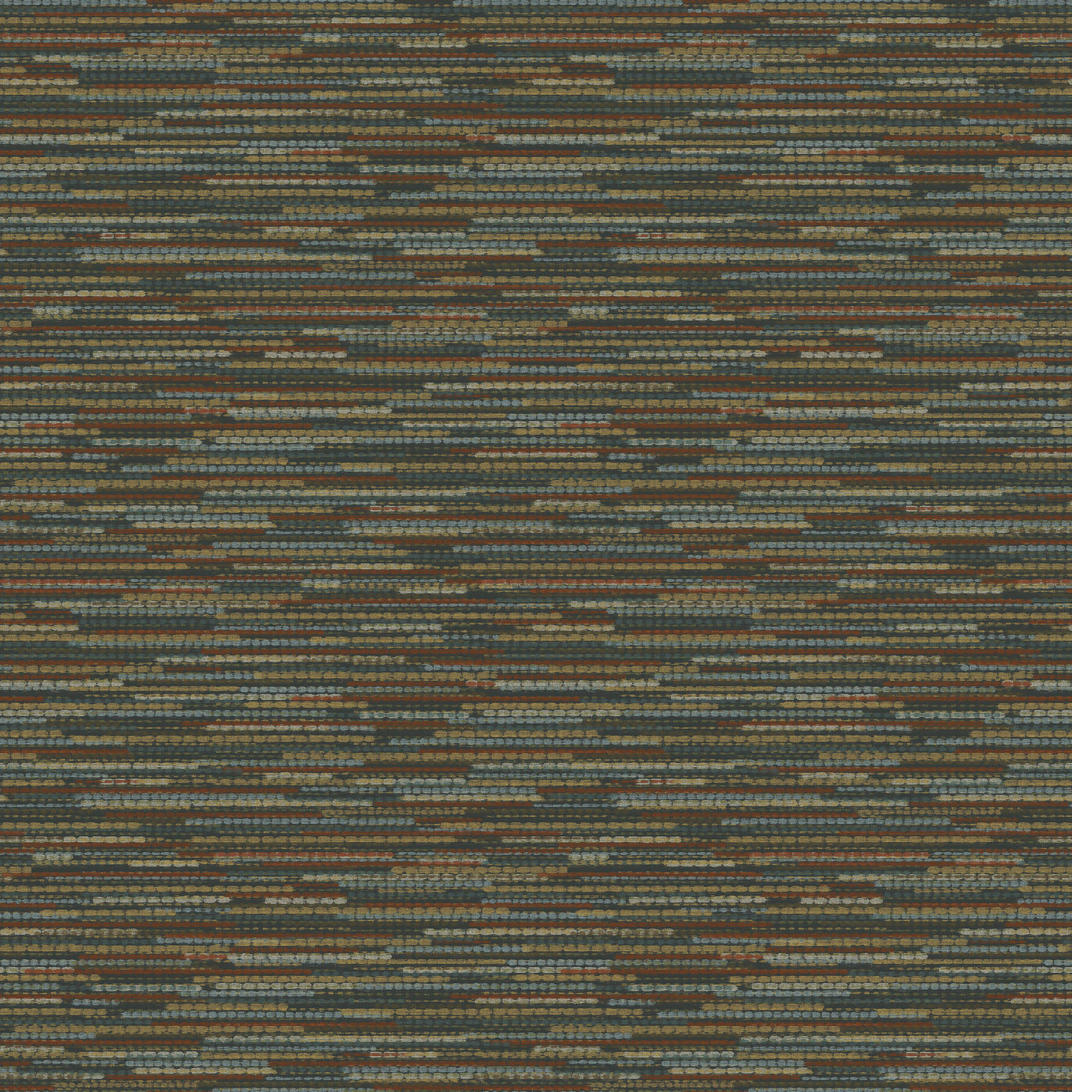Green non-woven wallpaper, fabric imitation, 120658, Retreat, Graham&Brown Premium