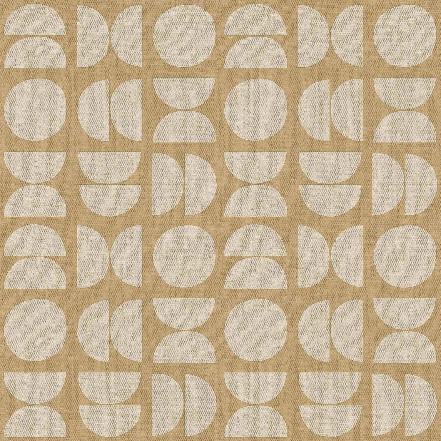 Beige non-woven wallpaper, geometric pattern, 30153, Energie, Cristiana Masi by Parato