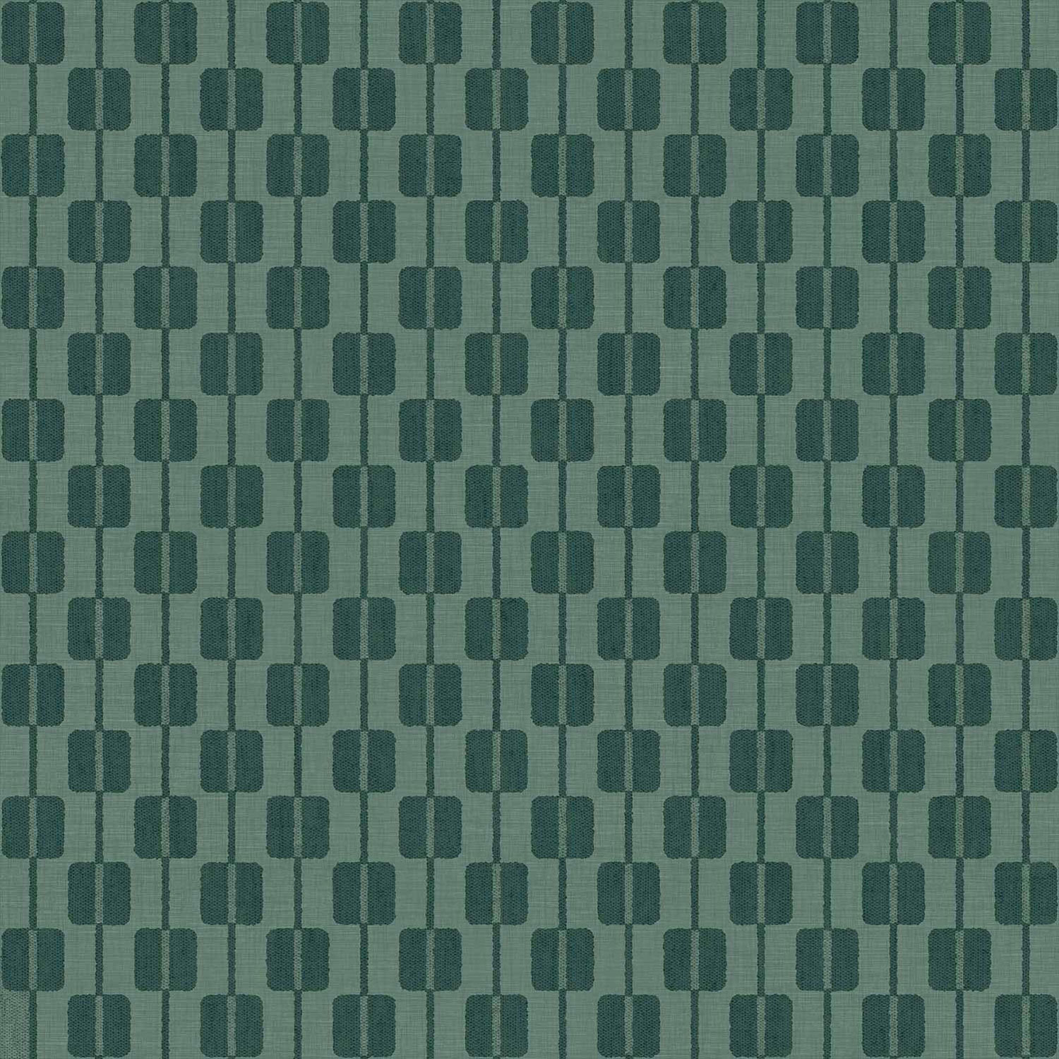Green non-woven wallpaper, cube pattern, 30175, Energie, Cristiana Masi by Parato