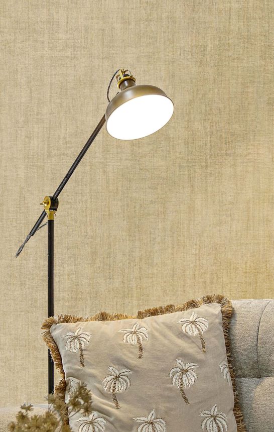 Wallpaper, beige-grey, fabric imitation, 30183, Energie, Top Stripes, Parato by Cristiana Masi