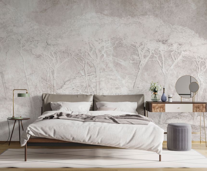 Luxury wall mural with trees, Z77564, Savana, Zambaiti Parati