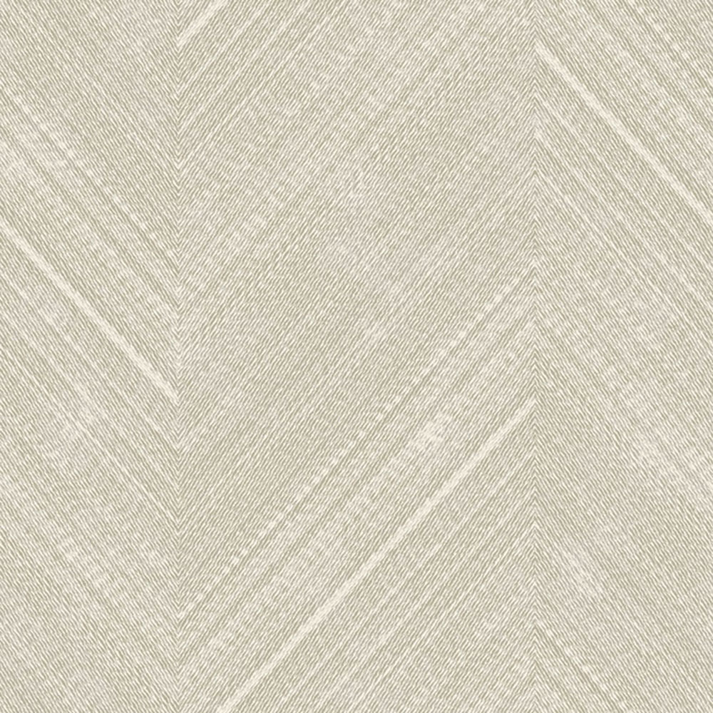 Non-woven wallpaper, gray-beige, fabric imitation, stripes, NHW1019, Perla, Decoprint