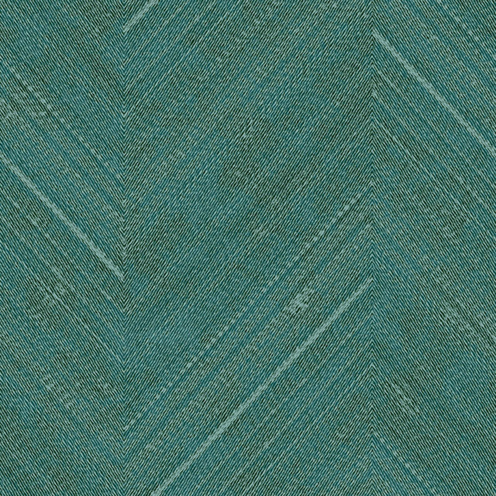 Non-woven wallpaper, green, fabric imitation, stripes, NHW1020, Perla, Decoprint