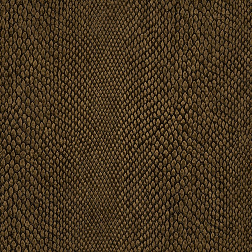 Non-woven wallpaper, brown-bronze, skin imitation, NHW1037, Perla, Decoprint