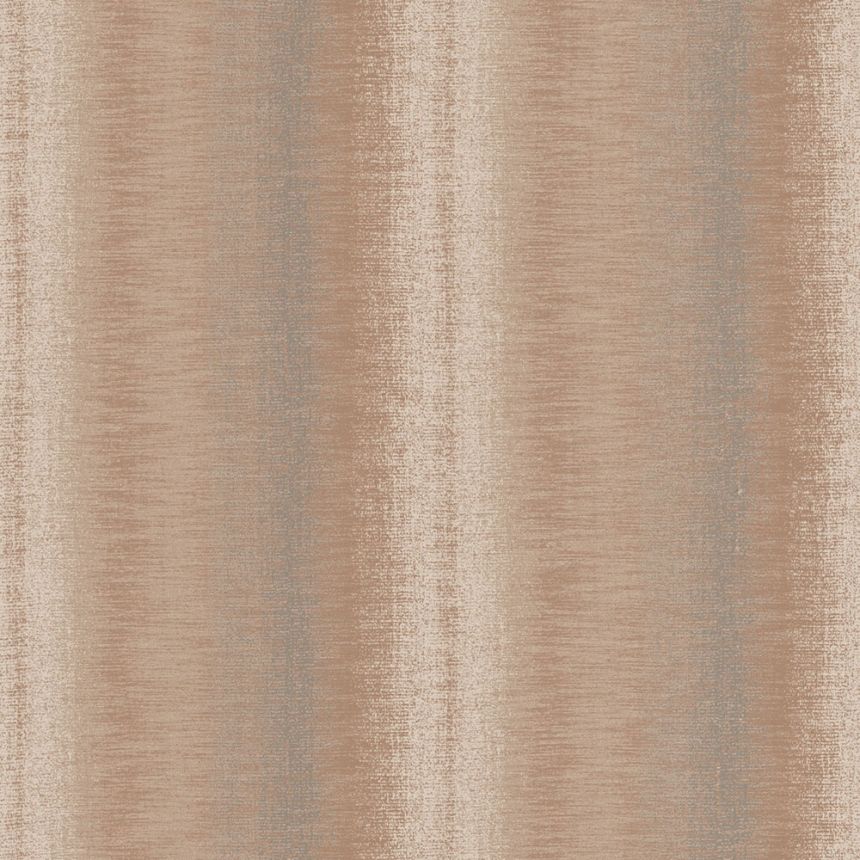 Terracotta non-woven wallpaper, stripes, RE25142, Reflect, Decoprint