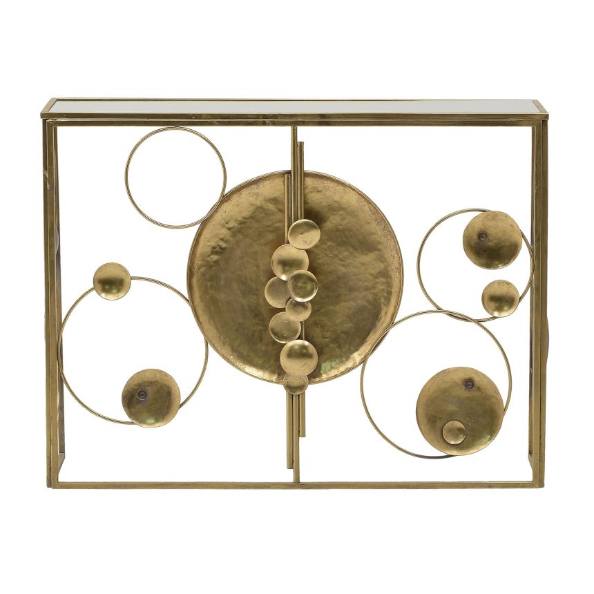 Console table gold/white, 3-50-267-0007,  InArt