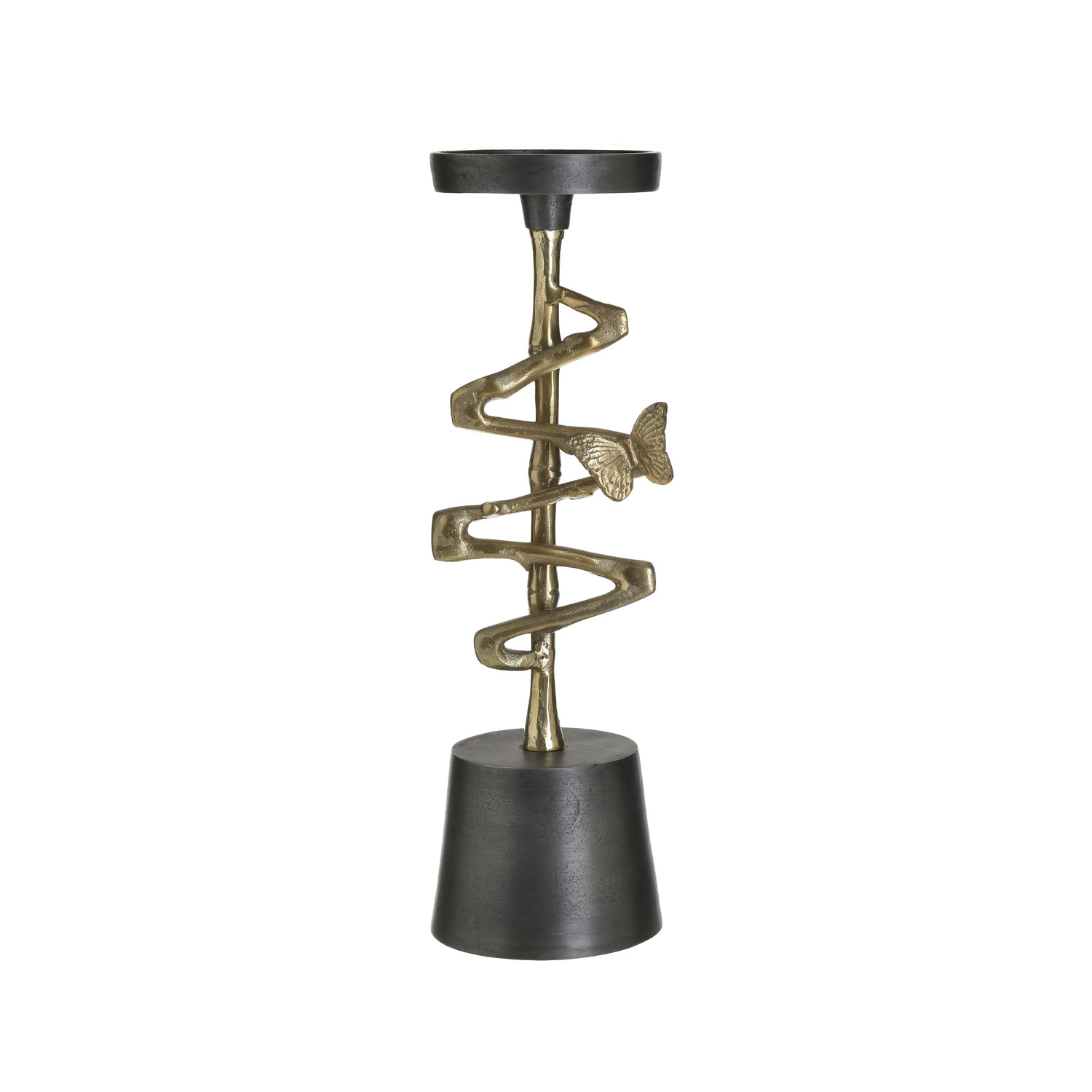 Candlestick with butterfly, 3-70-579-0098, 43cm, InArt