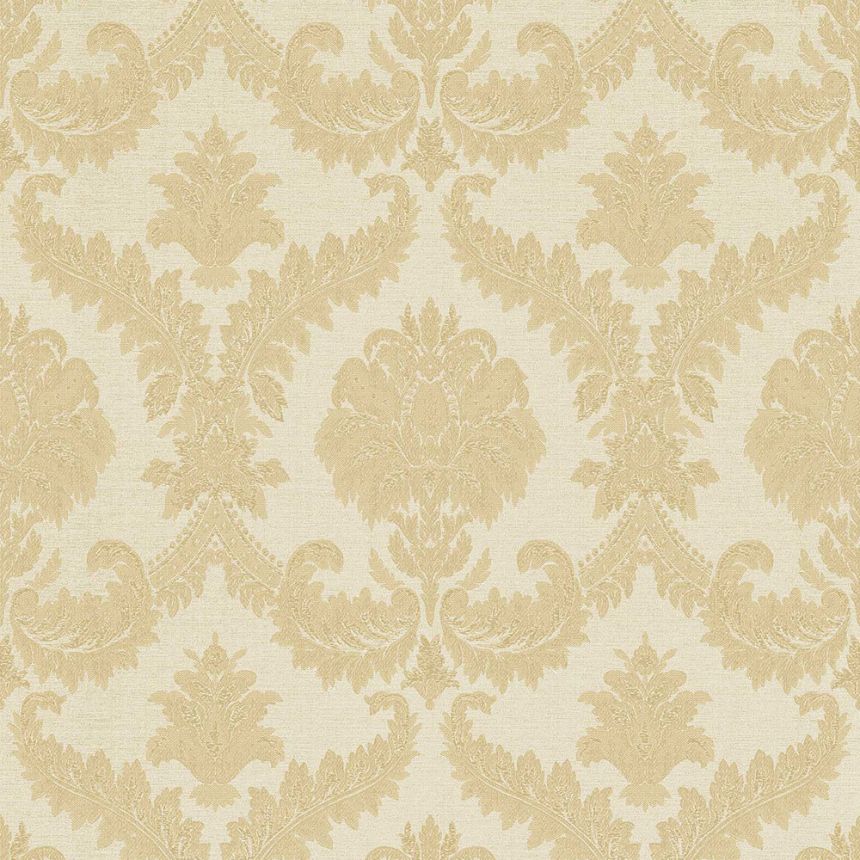 Gold-beige non-woven baroque wallpaper, 33332, Tradizioni, Cristiana Masi by Parato