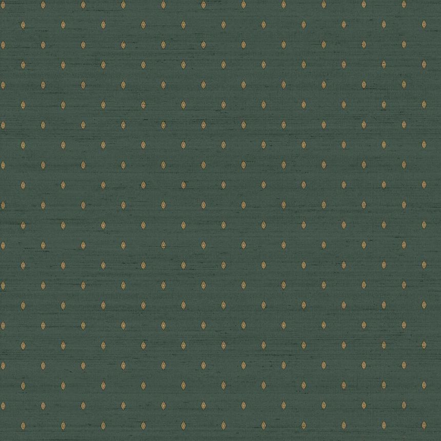 Green non-woven baroque wallpaper,, 33355, Tradizioni, Cristiana Masi by Parato
