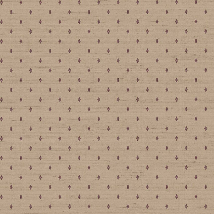 Brown-beige non-woven baroque wallpaper, 33358, Tradizioni, Cristiana Masi by Parato