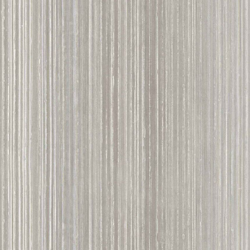 Grey-cream striped wallpaper, 43851, Terra, Cristiana Masi by Parato