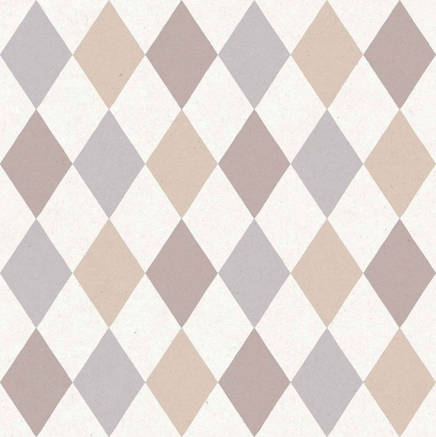 Non-woven wallpaper, diamonds, 17123, MiniMe, Cristiana Masi by Parato