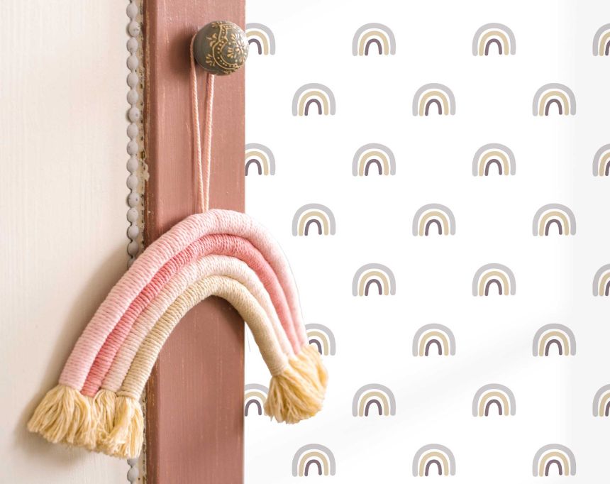 Non-woven wallpaper, rainbow, 17129, MiniMe, Cristiana Masi by Parato