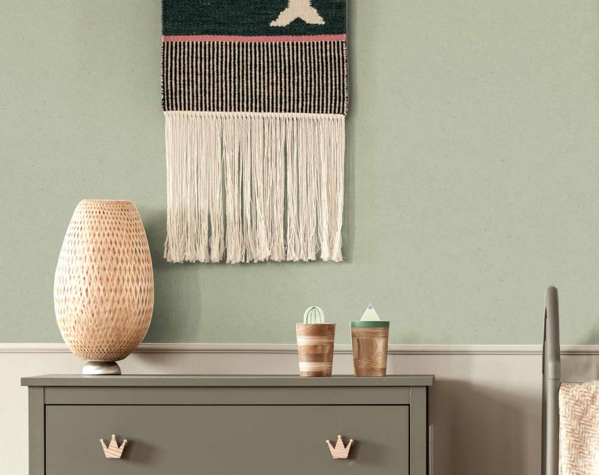 Gray non-woven monochrome wallpaper, 17190, MiniMe, Cristiana Masi by Parato