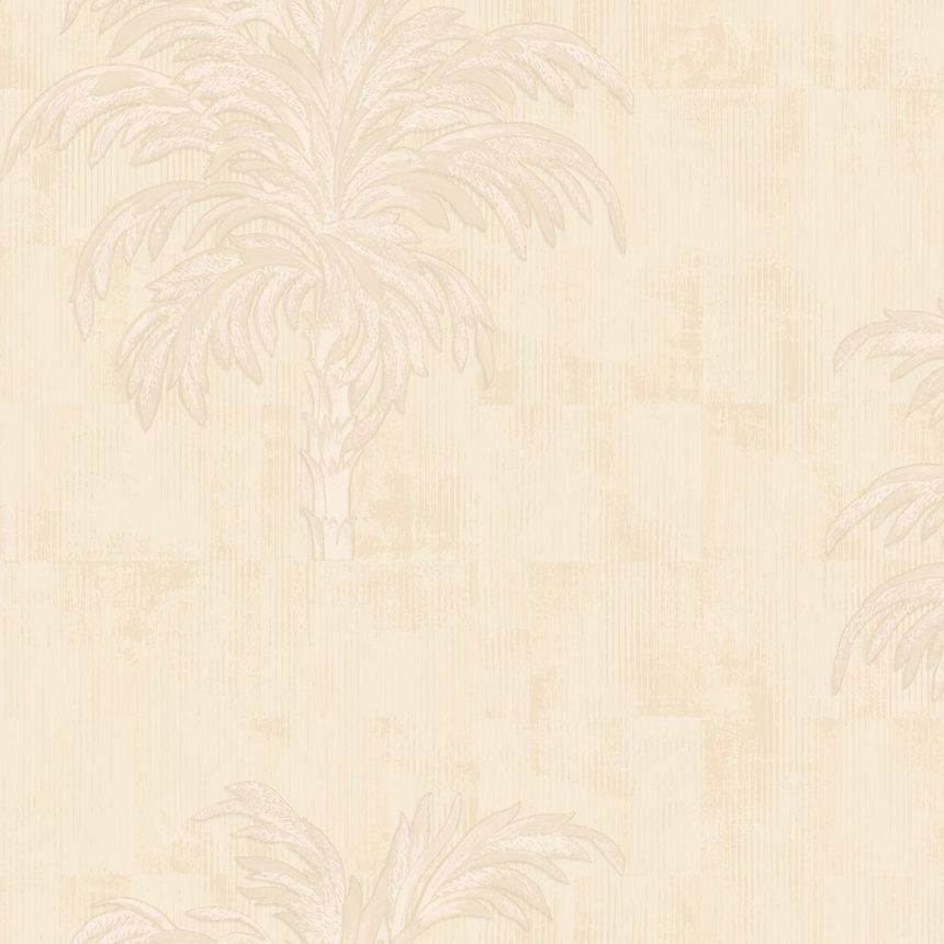 Luxury beige wallpaper with palm trees, Z34938, Elie Saab 2
