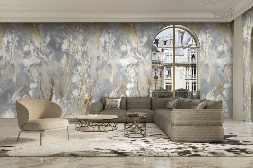 Luxury wall mural, Art Deco, marble, Z34961, Elie Saab 2