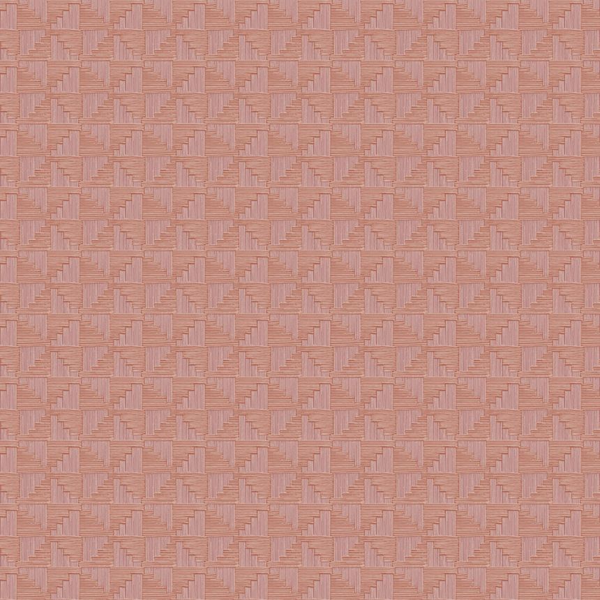 Terracotta geometric retro wallpaper, 333657, Revive, Eijffinger