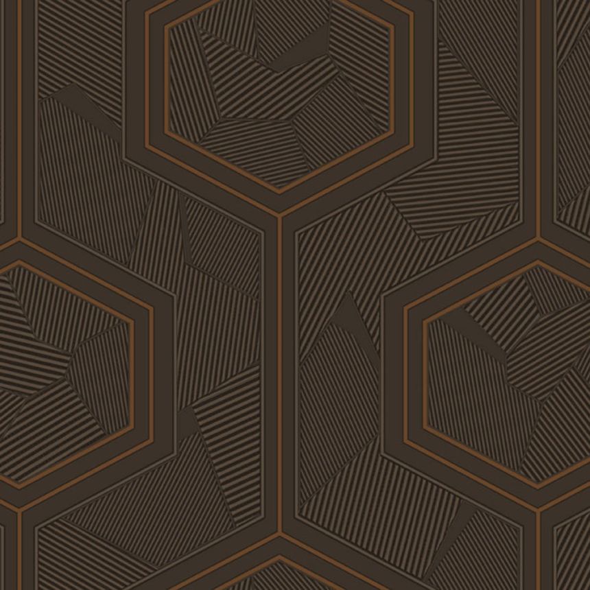 Luxury brown geometric wallpaper, Z12847, Automobili Lamborghini 3