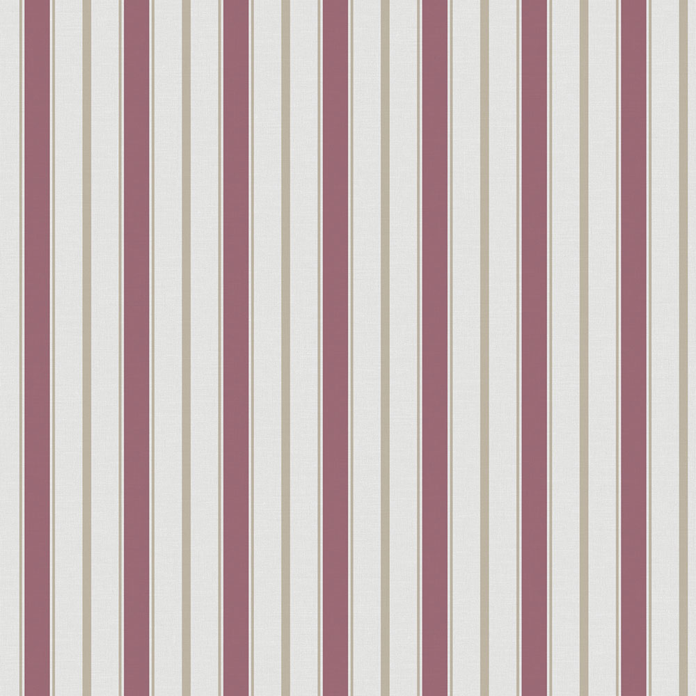 Non-woven wallpaper, red-beige, stripes,  9816-6, Essential Stripes, ICH Wallcoverings