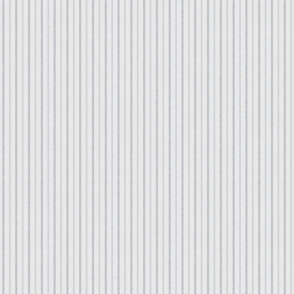 Non-woven wallpaper, blue-white, stripes,  9818-1, Essential Stripes, ICH Wallcoverings