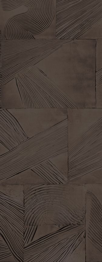 Geometric non-woven wall mural, DGROC3031-260, Rock, Masureel
