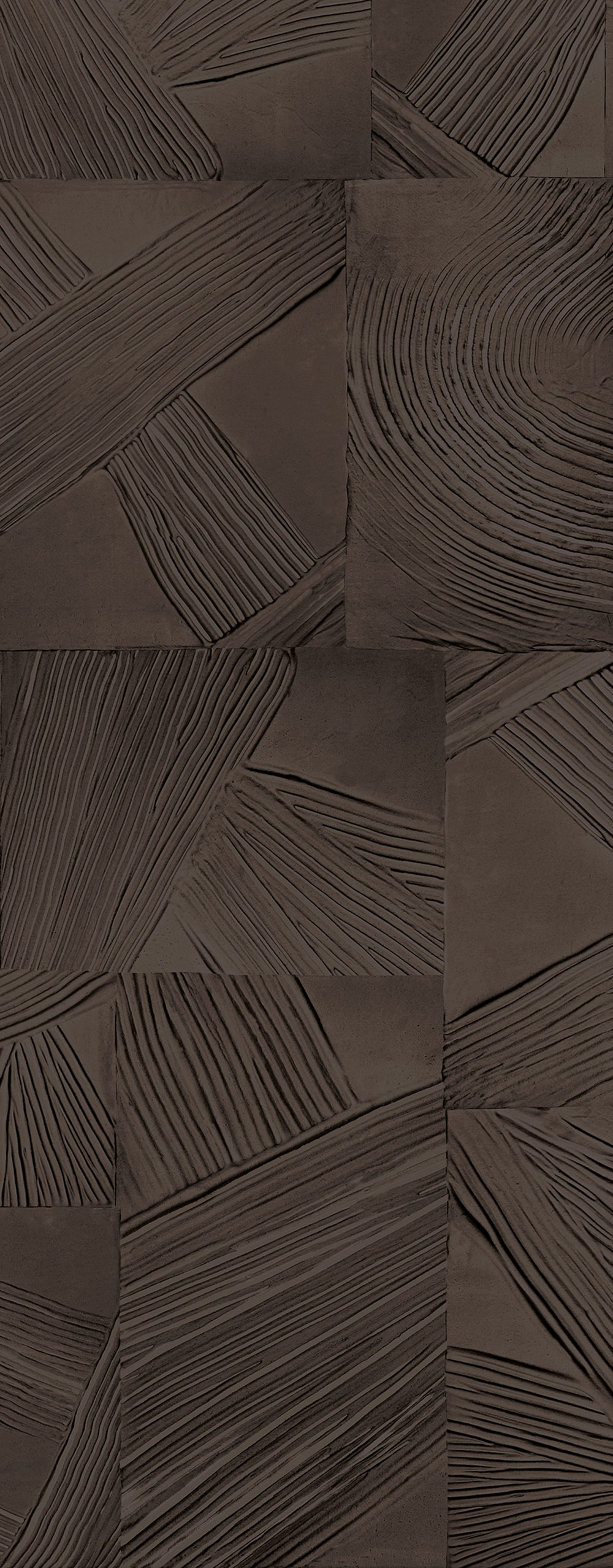Geometric non-woven wall mural, DGROC3033-300, Rock, Masureel