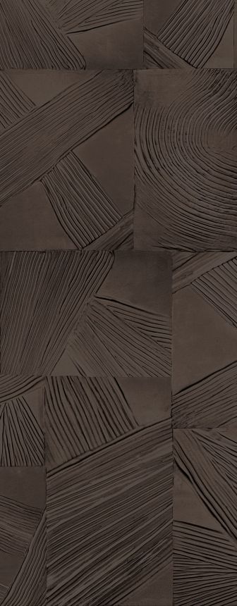 Geometric non-woven wall mural, DGROC3033-300, Rock, Masureel