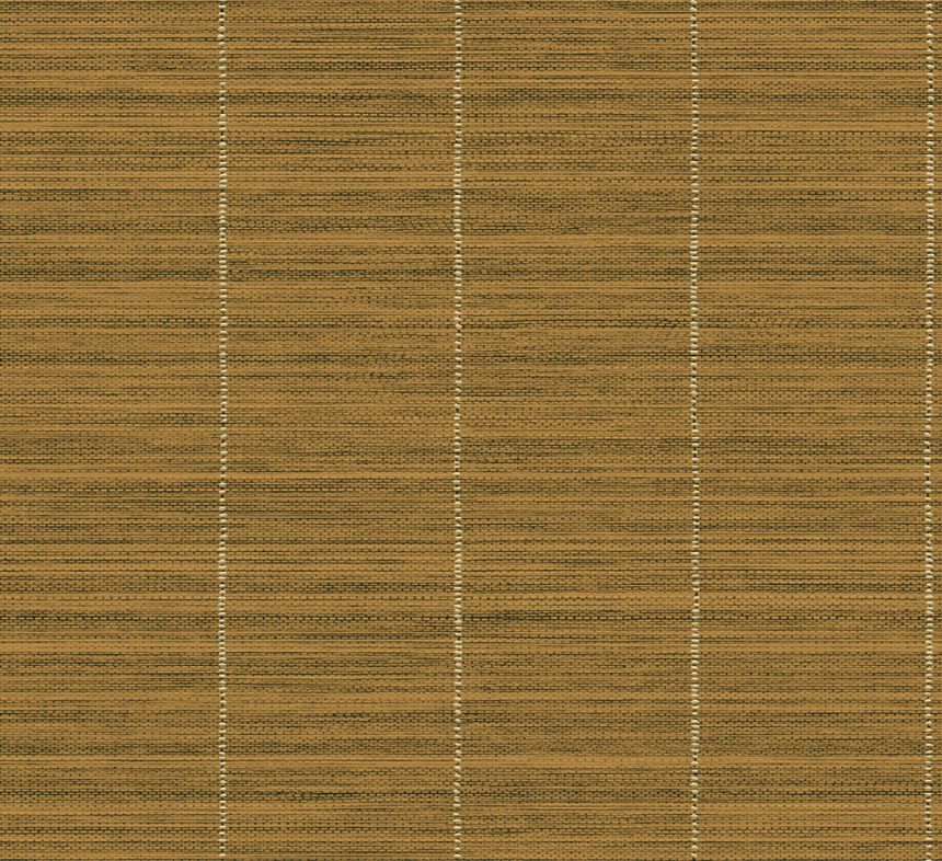 Non-woven wallpaper, orange, fabric imitation, stripes, JOY202, Joy, Masureel