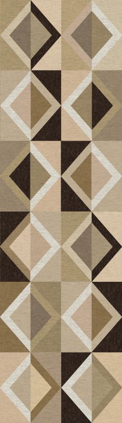 Geometric non-woven wall mural, beige, DGJOY4012-260, Joy, Masureel